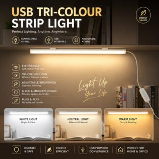 5V USB LED Desk Lamp Hand Switch Table Lamp Children Study Room LED Under Cabinet Kitchen Lights
