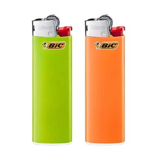 Bic এর স্লিম লাইটার ব্লিস্টার (এলোমেলো রঙ)-2 প্যাক
