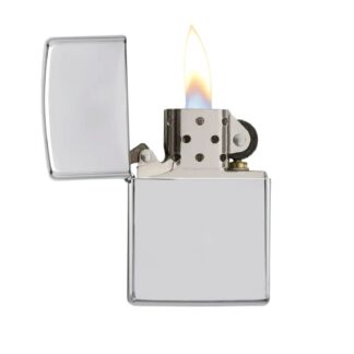 Silver Zippo light for Men
