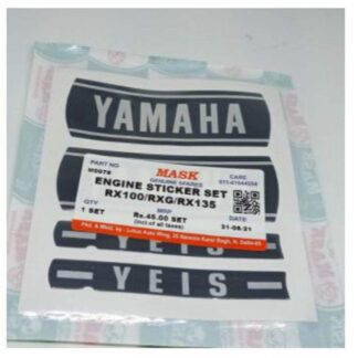 Motorcycle Engine Sticker Set Yamaha RX 100