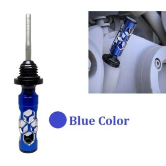 Motorcycle Engine oil covers Dipstick or CNC Aluminum Alloy dipstick for bike- Blue
