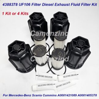 1 or 4 Sets 4388378 UF106 Filter Diesel Exhaust Fluid Filter Kit For MERCEDES Scania Cummins A0001421089 A0001405378 A000140539