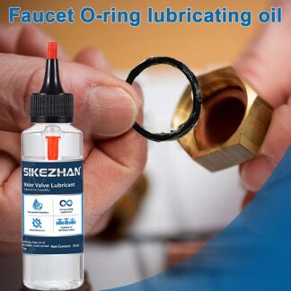 Pool Silicone Lubricant O-Rings - Waterproof Faucet Lubricating Oil for Filter Pipes,Plastic Parts,Gaskets,Valves, Seals