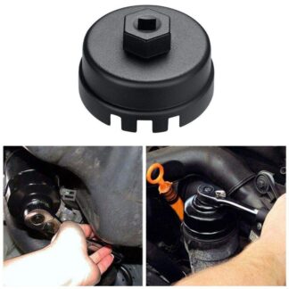 New XINQIU fluid Filter Cap Wrench Cup ocket Remover Tool for Toyota Lexu 64MM