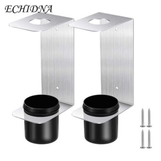Aluminum Alloy Funnel Holder 2pcs Oil Funnel Holder Kit with Aluminum Alloy Brackets Removable Cups โ Garage Workshop Organizer for Automotive Trailer Fluid Oil Filter Storage Rack