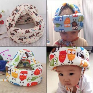 Baby Toddler Cap Anti-collision Protective Hat Baby Safety Helmet Soft Comfortable Head Security&Protection (Color as Per Stock)