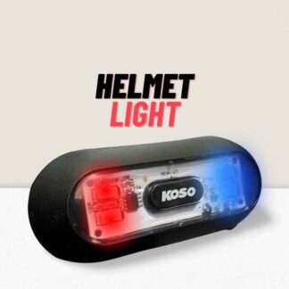 Helmet Light With USB Charging System And Velcro Strip. Safety Signal Light For More Visibility Motorcycle Helmet Tail Light