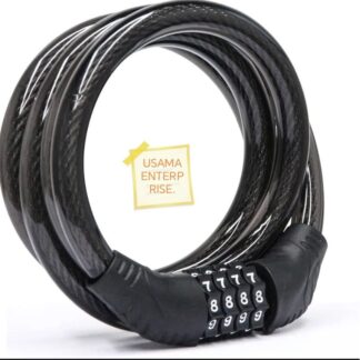 4 digit set password safety helmet lock - cycle accessories 1pc.