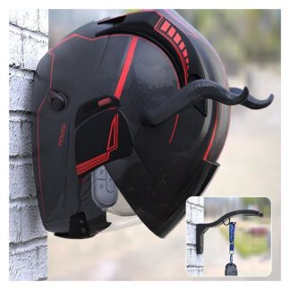 Motorcycle Helmet Wall Mount Hook – Heavy-Duty & Space-Saving