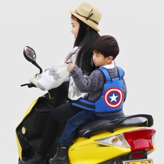 Safety belt for kids motorcycle riding safety strap children safety belt for bike kids carrier belt
