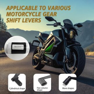 Universal Motorcycle Gear Lever Cover Universal Motorcycle Gear Shift Shifter Lever Foot Pad Pedal Rubber Cover Moto Start Foot Pegs Pad Motorcycle Accessories-The Asia Express