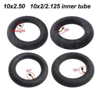 10 Inch 10x2/2.125 10x2.50 Inner Tube for 10x2 255x80 10x3.0 80/65-6 Tire Electric Scooter Balance Bike Tyre