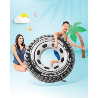 36" Intex Tire Swim Tube Large Tire Swimming Rings For Kids