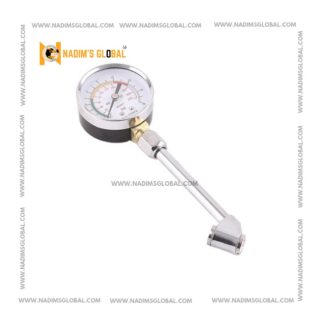 0-220PSI Car Tire Pressure Gauge High Precision Monitor Long Tube Tyre Tester Meter Copper Nozzles Truck Motorcycle Accessories